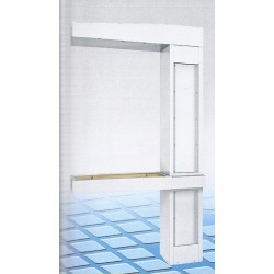 Columna de servicio bilateral