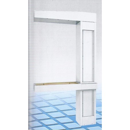 Columna de servicio bilateral