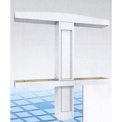 Columna de servicio bilateral