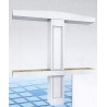 Columna de servicio bilateral