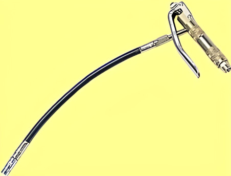 Pistolet avec flexible. 