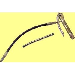 Pistolet avec flexible/rigide et raccord tournant simple droite 