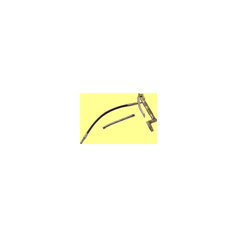 Pistolet avec flexible/rigide et raccord triple Pistolet avec flexible/rigide et raccord triple