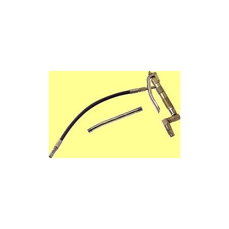 Pistola a tubo salida flexible/rígido con articulación triple