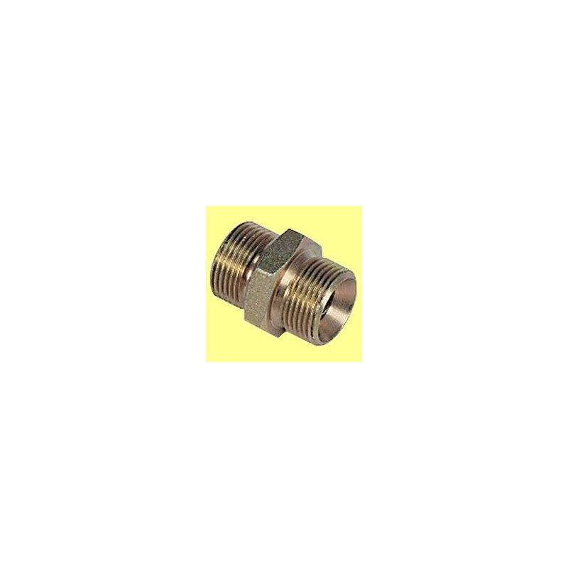 Racord 1/4” x 1/4” G enganches M/M  Racord 1/4” x 1/4” G enganches M/M