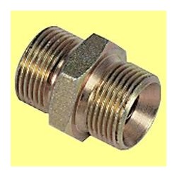 Raccord 1/4” x 1/4” G M/M 