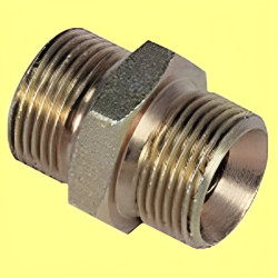 Nipples 1/4” x 1/4” G connections M/M. 