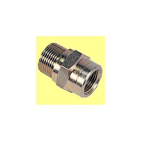 Nipples 1/4”G x 1/4” NPT connections M/F. 