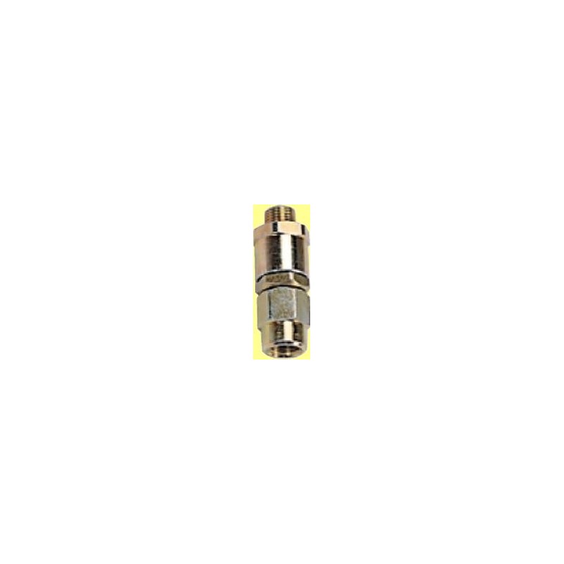 Straight swivel M/F 1/4”G. Straight swivel M/F 1/4”G.