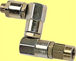 Raccord tournant triple M/F 1/4”G. 