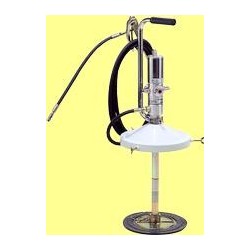 Portable grease pump for drums of outside Ø from 240 to 280 mm. 