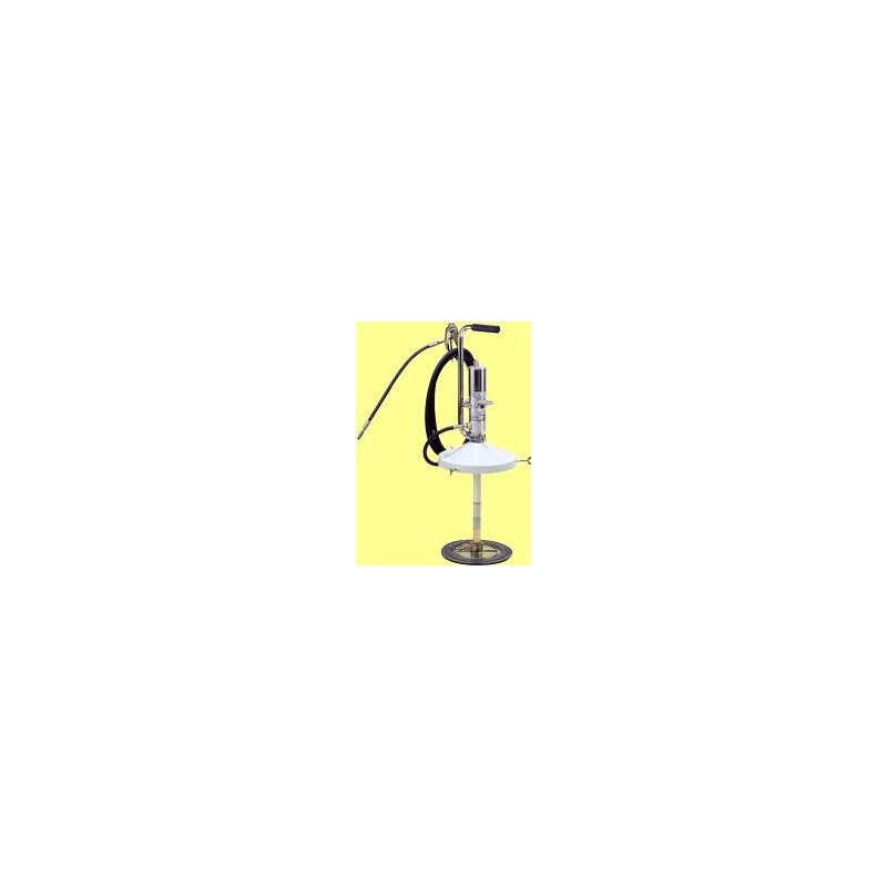 Portable grease pump for drums of outside Ø from 240 to 280 mm. Portable grease pump for drums of outside Ø from 240 to 280 mm.