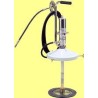Portable grease pump for drums of outside Ø from 240 to 280 mm. 