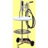 Grease pump for drums with outside Ø from 340 to 385 mm. 