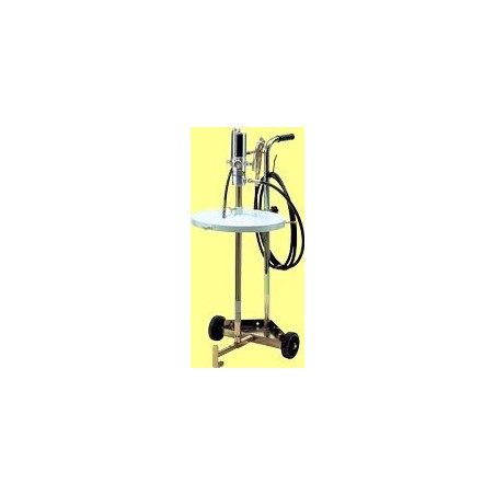 Engrasador a bomba para bidones con Ø externo de 370 a 420 mm (compuesto todo como art. 64041 pero sin membrana) 