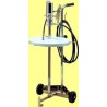 Grease pump for drums with outside Ø from 340 to 385 mm. 