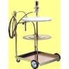 Mobile kit for dispensing grease for drums of 180/220 kg with outside Ø from 550 to 600 mm 