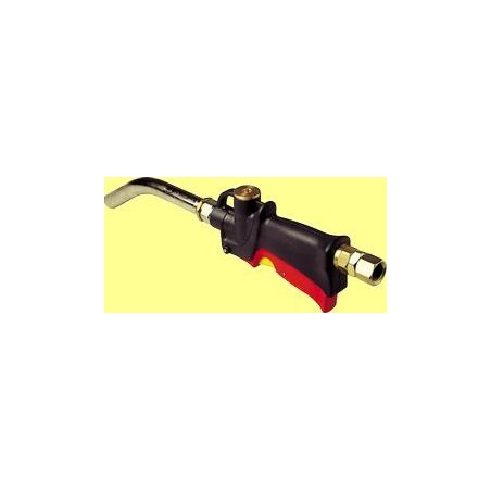 Gun for transferring, oil, depleted oil, and antifreeze liquids. 