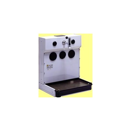 Oil bar equipped with tap 