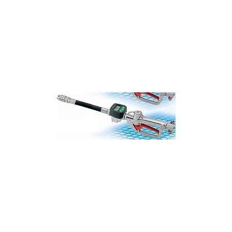 High delivery oil gun grip with digital litre-counter Art. 37781