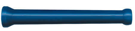 Prolongación PVC duro, 95mm de largo, 1/4"