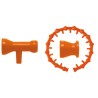Ring Jet System 1/4", 16 modules, incl. end piece