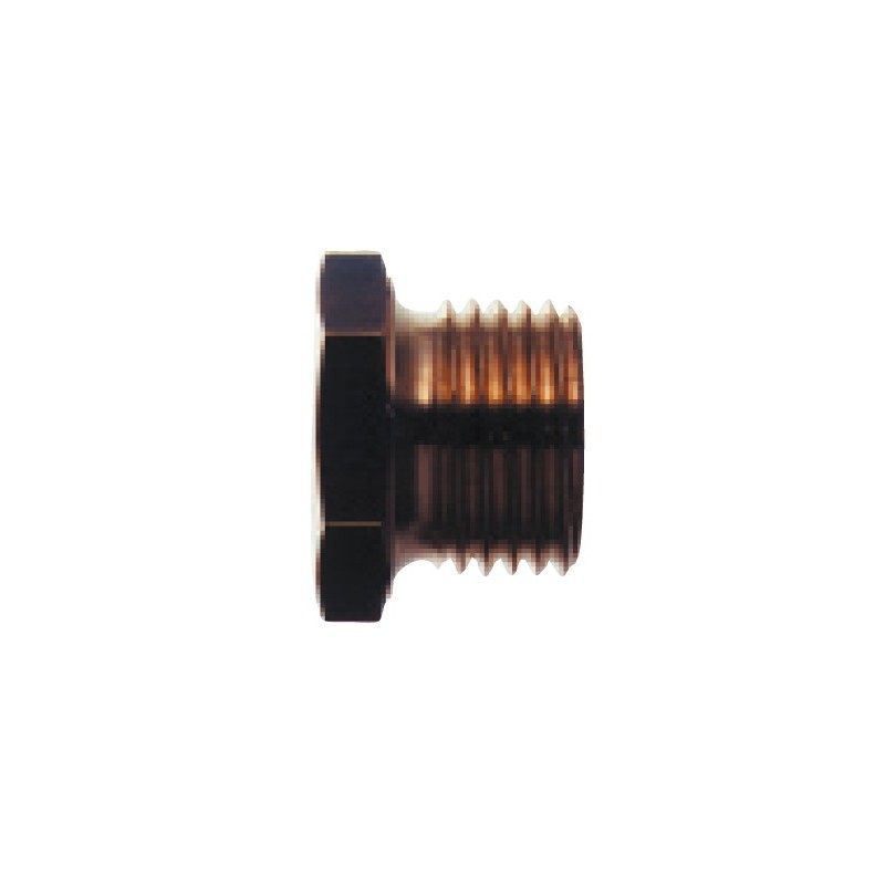 Hexagonal closing cap 1/8" Hexagonal closing cap 1/8"