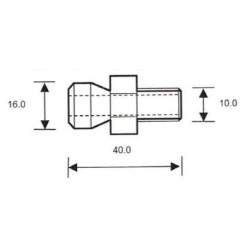 Empalme especial por rosca NPT 1/8"