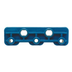 Fijador triple para distribuidor -T 1/4"