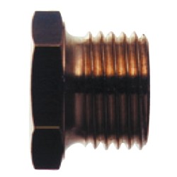 Hexagonal closing cap 1/4"