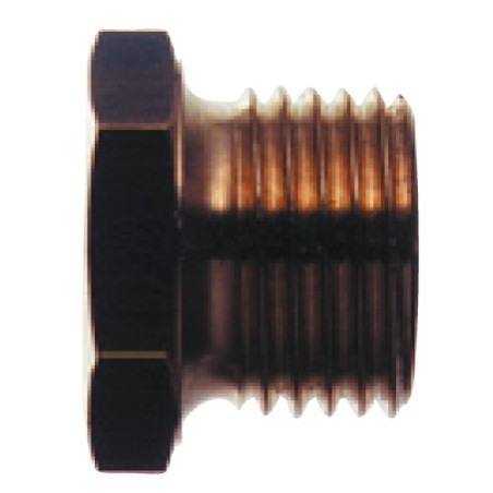 Hexagonal closing cap 1/4"