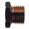 Hexagonal closing cap 1/4"