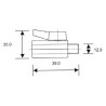 Metal Ball Valve IG and AG 1/4"