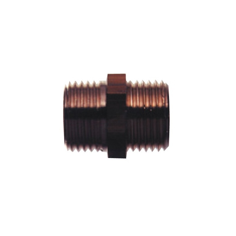Mamelon double fileté 2 FE 1/4" Mamelon double fileté 2 FE 1/4"