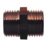 Mamelon double fileté 2 FE 1/4"