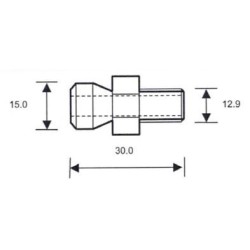 Empalme especial por rosca NPT 1/4"