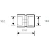 Adapter for versatile jointed hose IG 1/8"