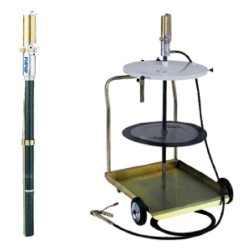 Prensa neumática de alta presión para grasa