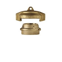 Acoplamiento en codo para descarga de aceite usado