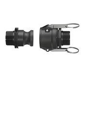 Couverture de ventilation et d'aération du filtre - 1 1/2 "(M) TVP-15
