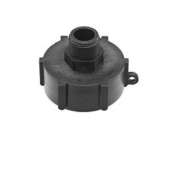 Adaptador de polipropileno. 1" BSP (M) - 1 1/4" BSP (H)