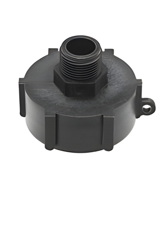 Adaptador de polipropileno. 1" BSP (M) - 1 1/4" BSP (H)