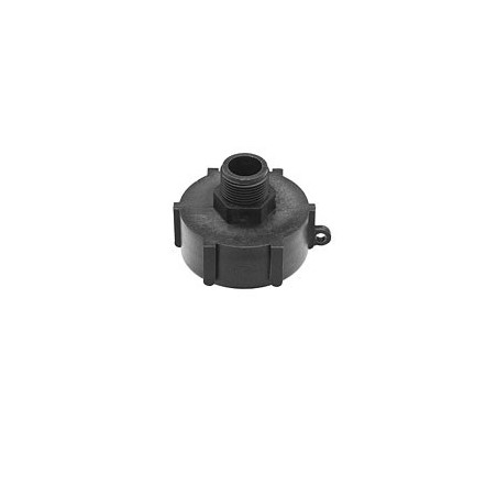 Adaptador de polipropileno. 1" BSP (M) - 1 1/4" BSP (H)