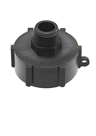 Adaptador de polipropileno. 1" BSP (M) - 1 1/4" BSP (H)