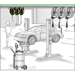 Enrollador S.300 Aire-Agua 20 bar-40ºC