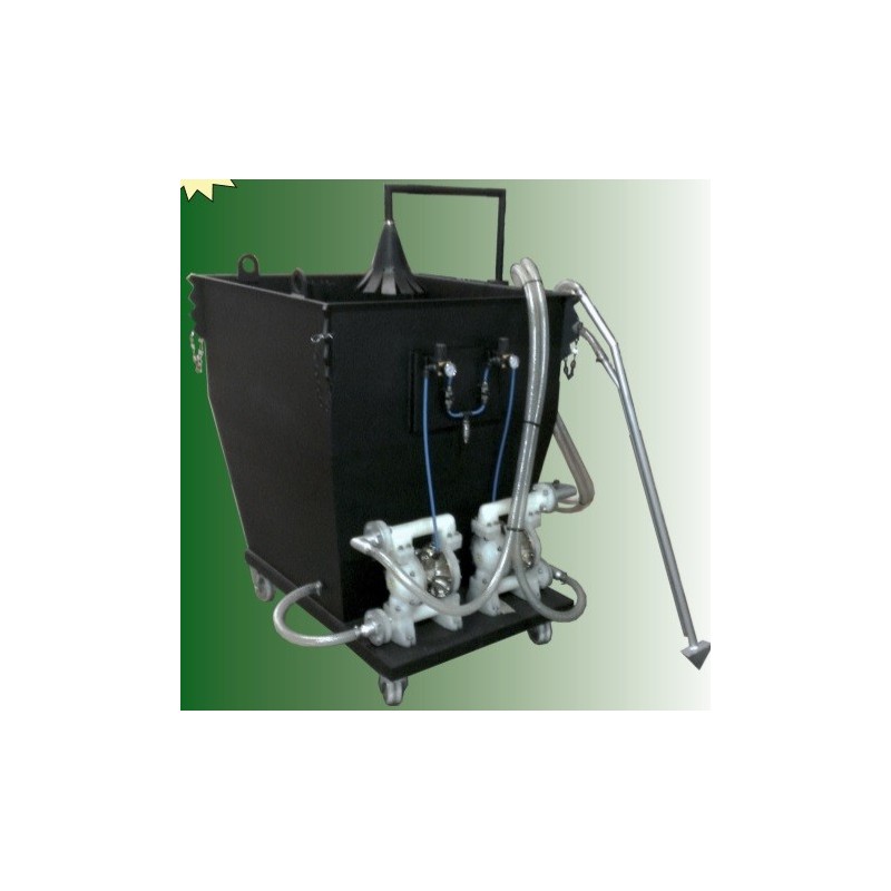 Extractor de abrasivo portátil Extractor de abrasivo portátil