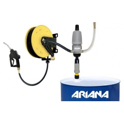 Systeme de bobine de tuyau avec buse
