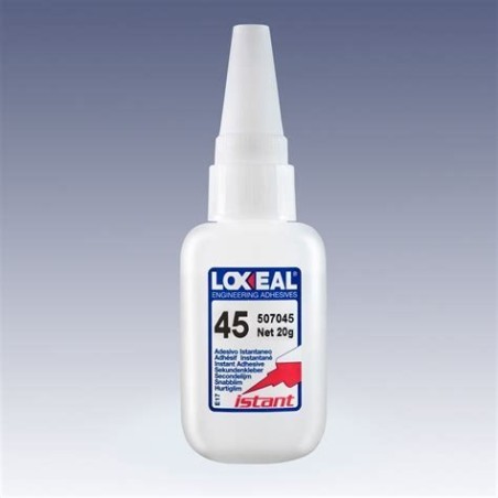 Loxeal 45 Adhesivo de cianoacrilato, 20gr.