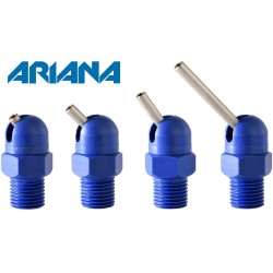 Angle nozzle 90º ID 3,2mm, 1/4"