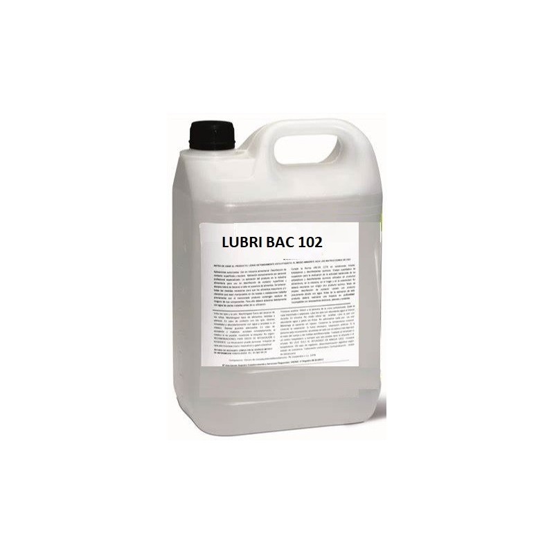 Desinfectante bacteriano - LUBRI BAC 102, 5L Desinfectante bacteriano - LUBRI BAC 102, 5L